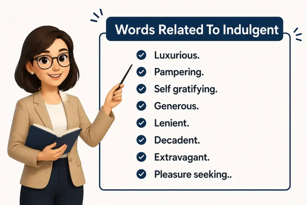Words Related To Indulgent