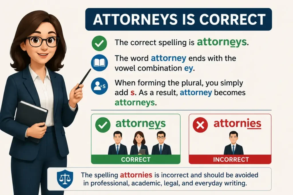 Attornies Or Attorneys Quick Answer