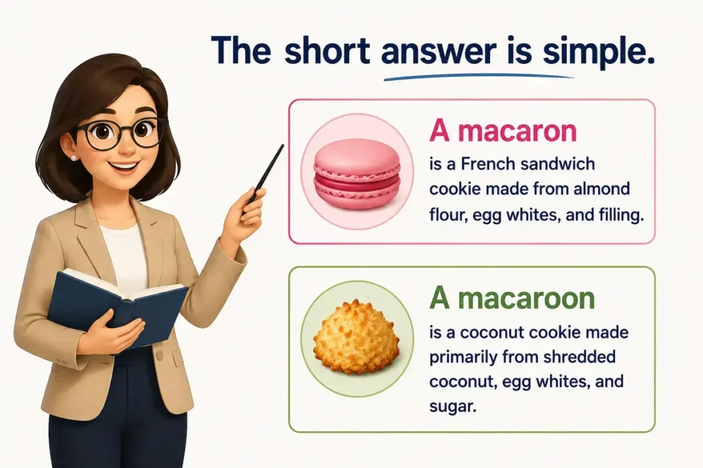 Macaroon Vs Macaron Quick Answer