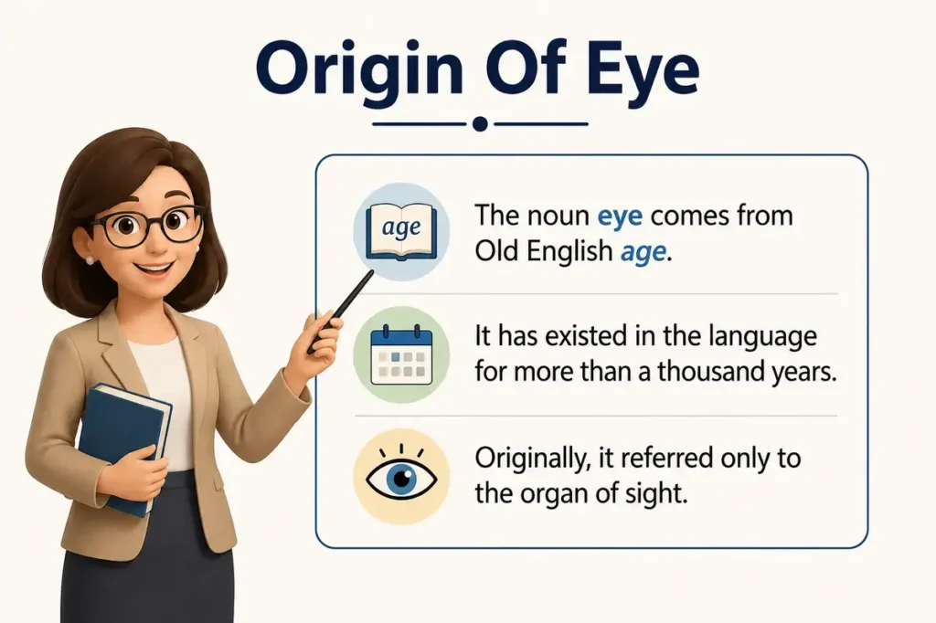 Origin Of Eye