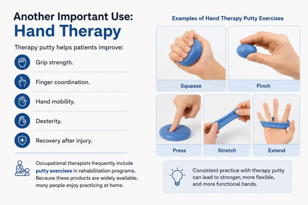 Puddy Or Putty In Therapy And Rehabilitation