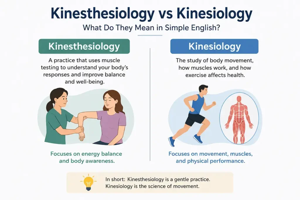 What Does Kinesthesiology vs Kinesiology Mean in Simple English