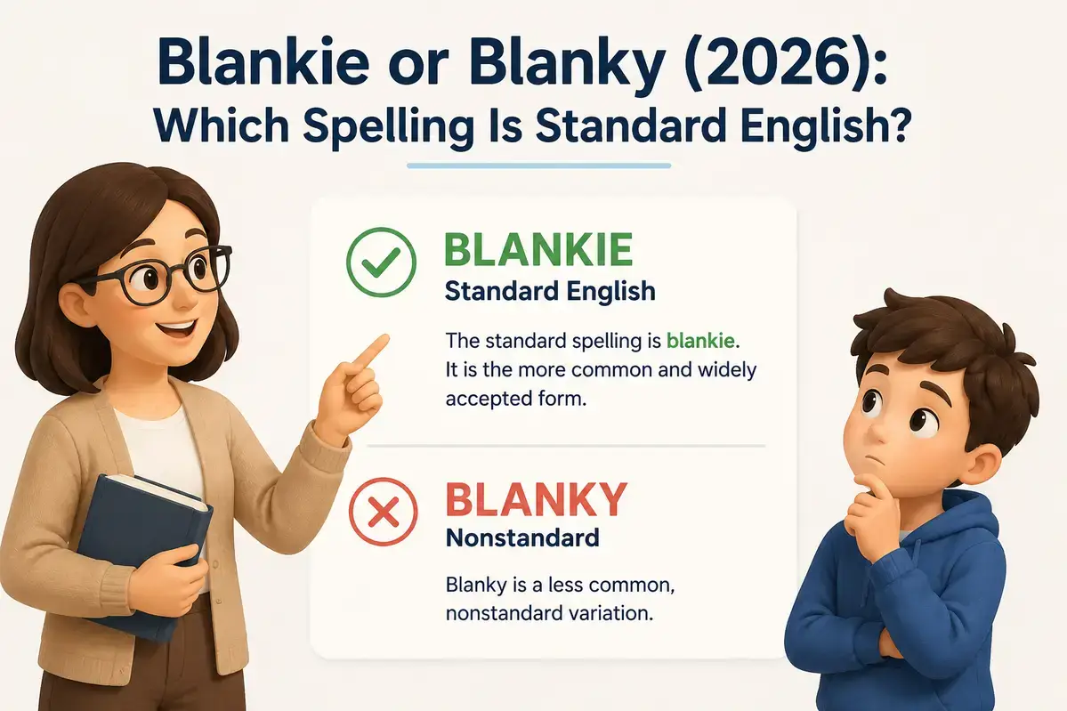 Blankie or Blanky (2026): Which Spelling Is Standard English?