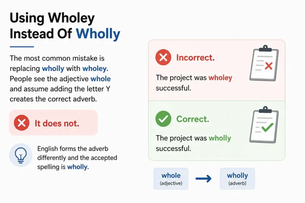 Common Mistakes With Wholey Vs Wholly