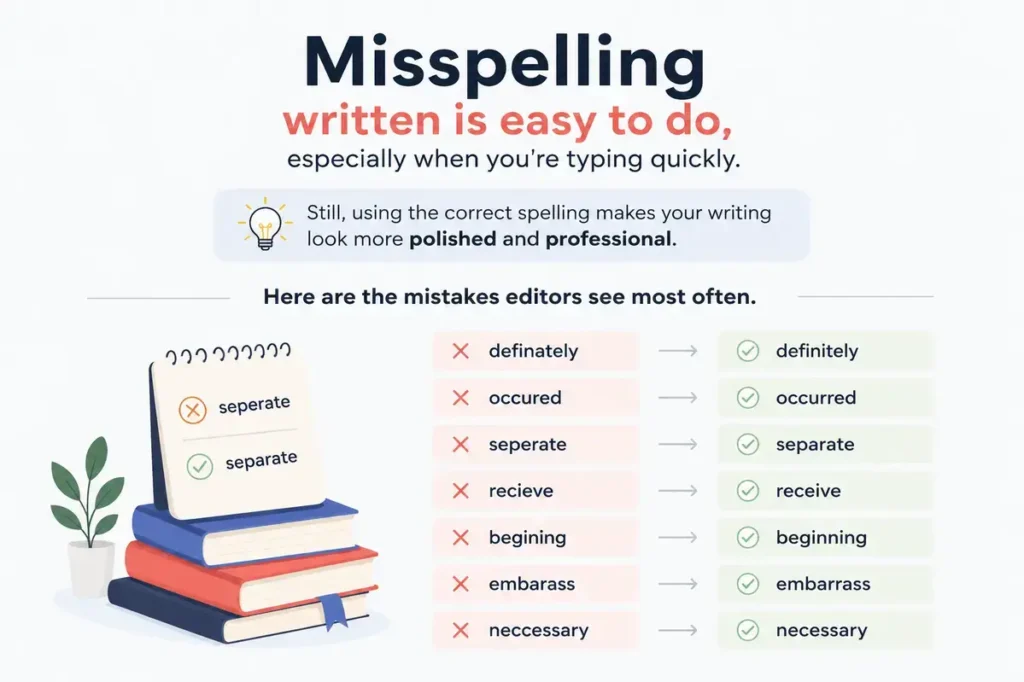 Common Mistakes With Writen Or Written