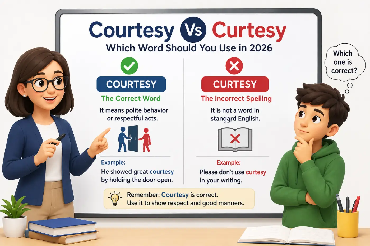 courtesy vs curtesy which-word should you use in 2026