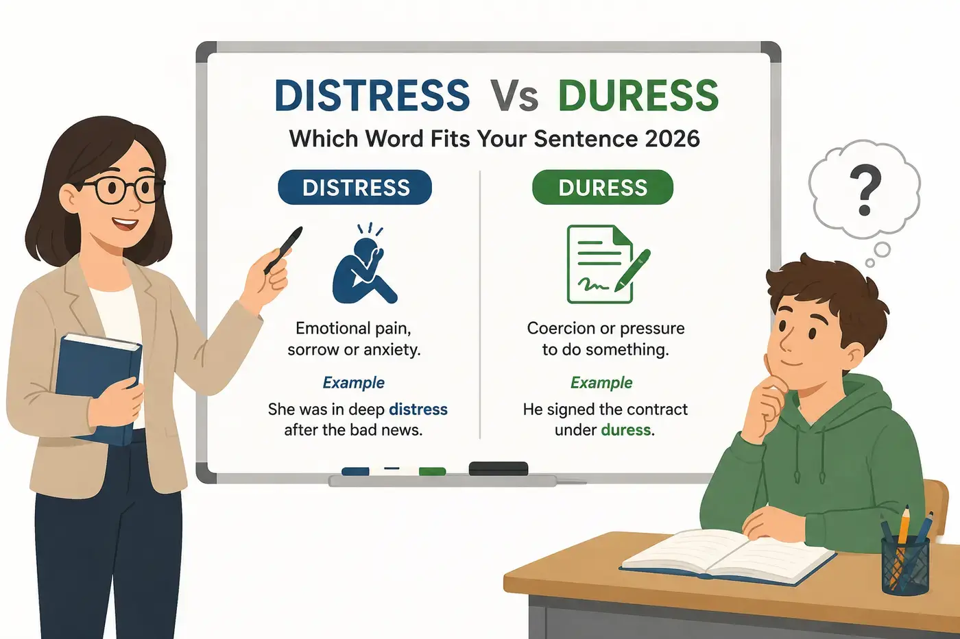 Distress Vs Duress Which Word Fits Your Sentence 2026