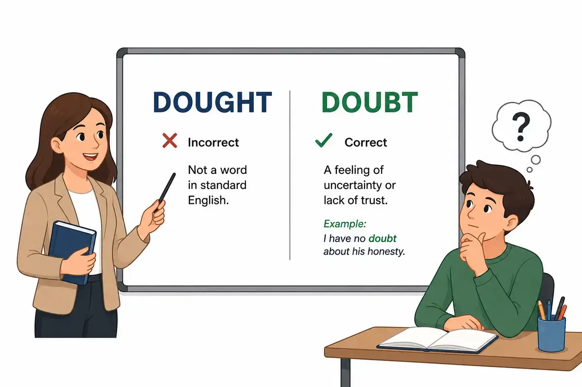 Dought Vs Doubt Which Word Is Correct (2026)