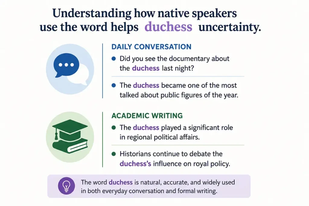 Dutchess Vs Duchess Real Life Usage Examples