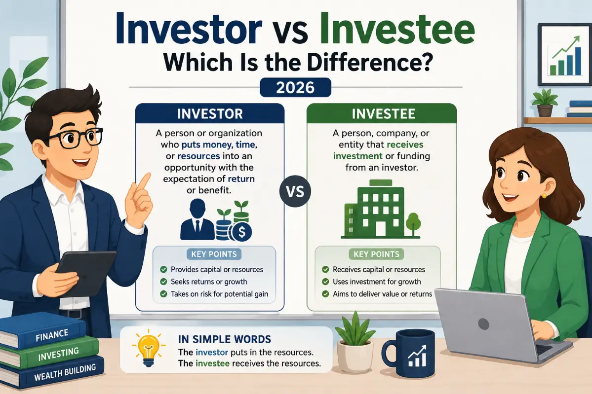 Investor vs Investee Which Is the Difference? 2026