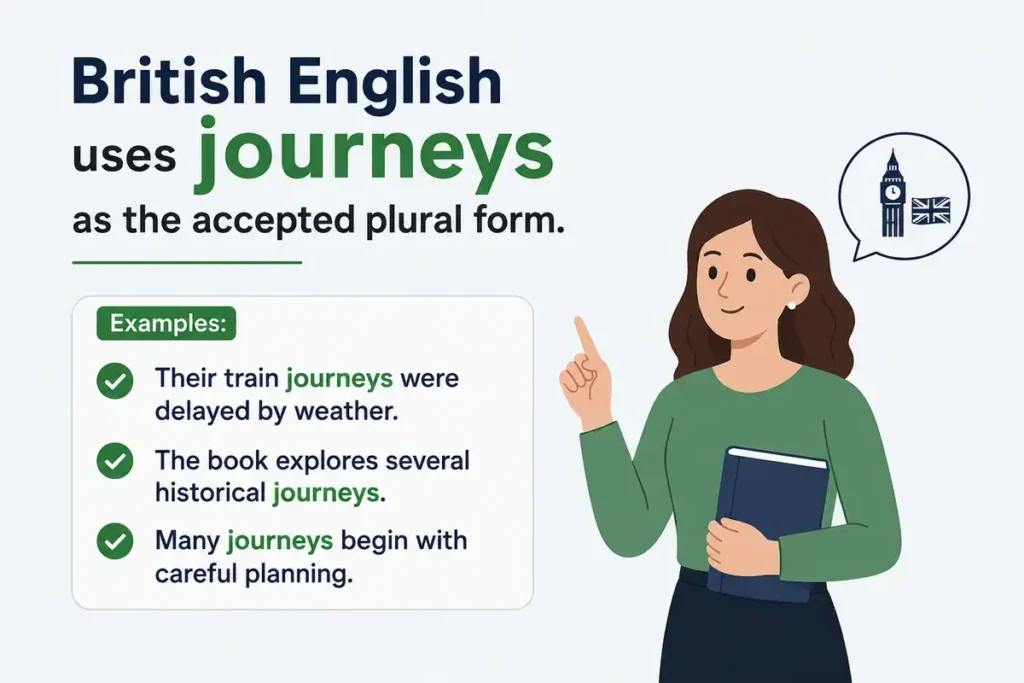 Journies Or Journeys In British English