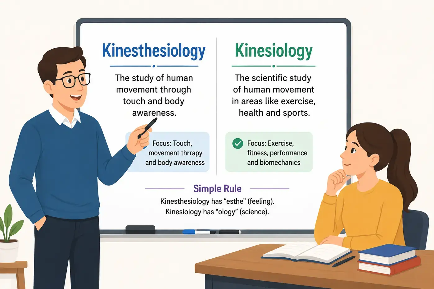 Kinesthesiology vs kinesiology Simple Rules Explained 2026