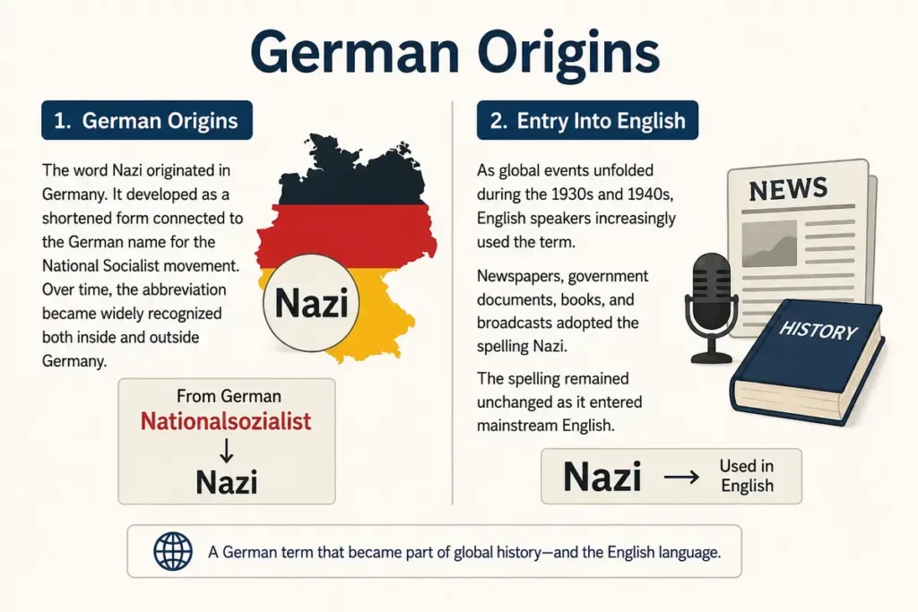 Natzi Or Nazi Etymology And Word Origin