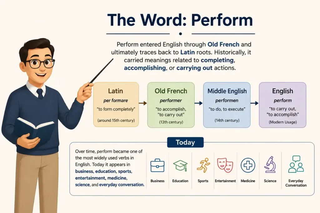 Preform Vs Perform Origin Of Perform