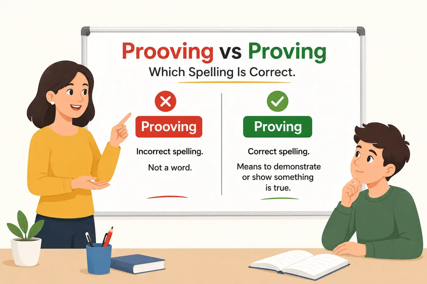 Prooving vs Proving Which Spelling Is Correct
