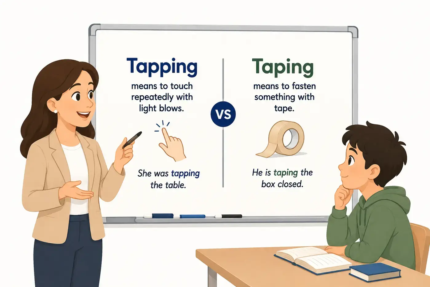 Tapping Vs Taping Which Word Should You Use in 2026?