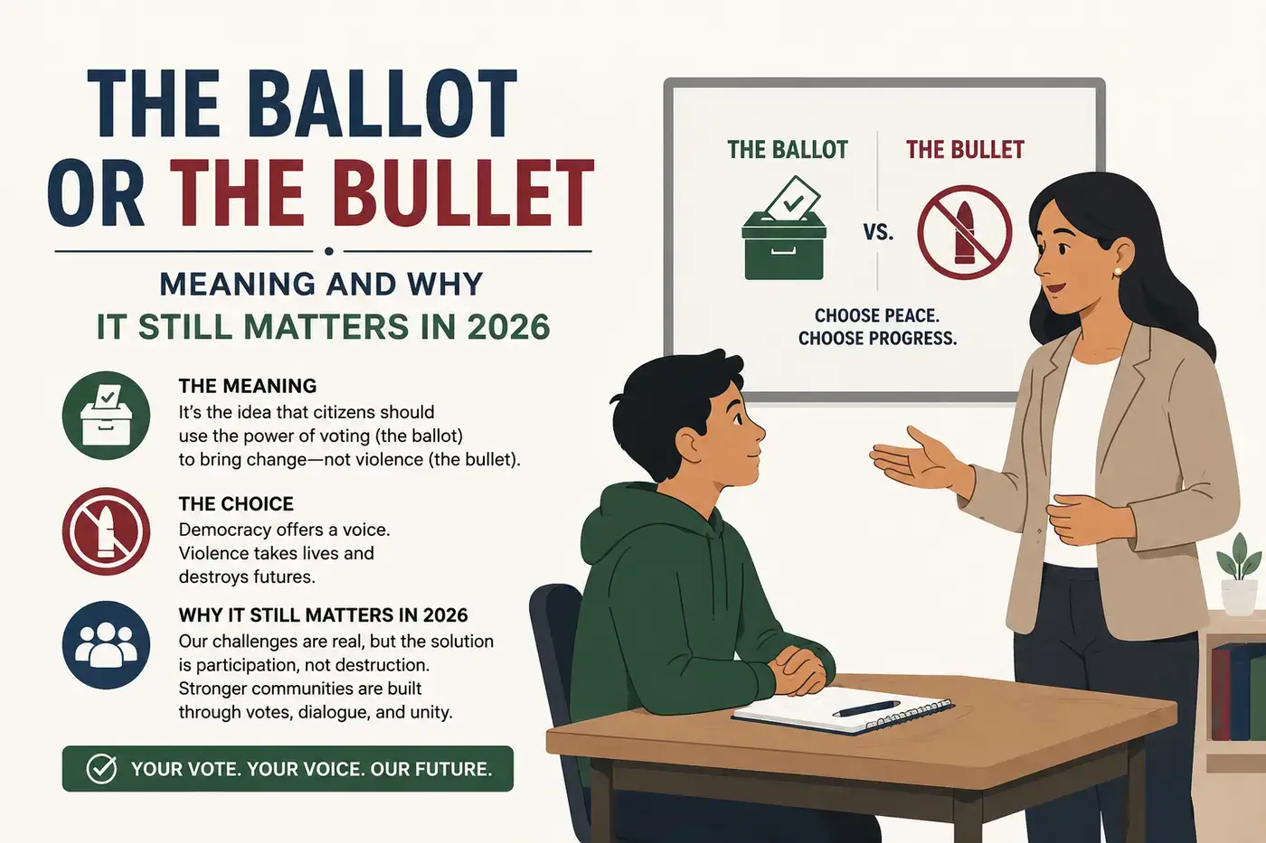 The Ballot Or The Bullet Meaning And Why It Still Matters in 2026