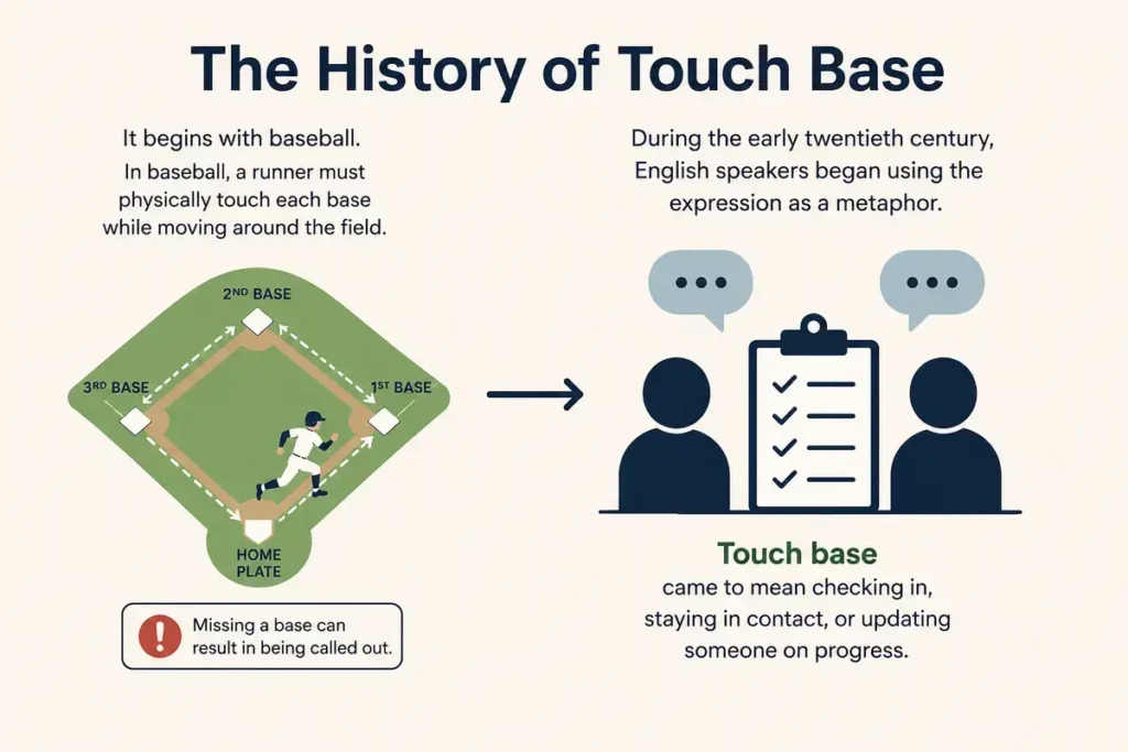 Touchbase vs Touch Base Etymology And Word Origin