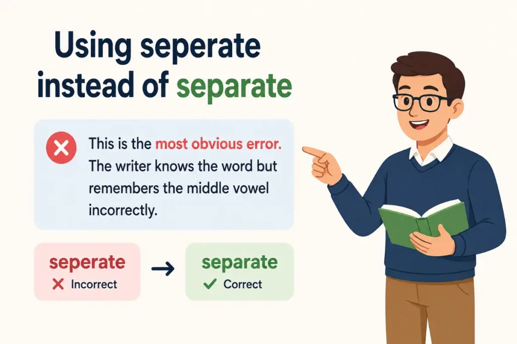 Common Mistakes and Misspellings