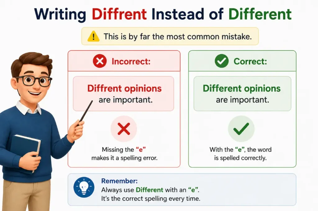 Common Mistakes With Different