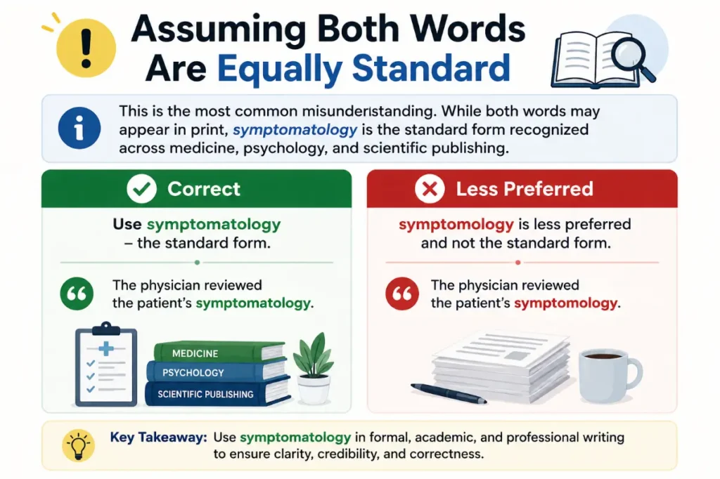 Common Mistakes With Symptomatology Vs Symptomology