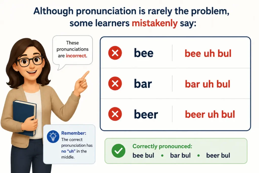 Common Pronunciation Mistakes