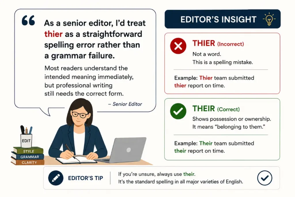 Expert Editor Insight