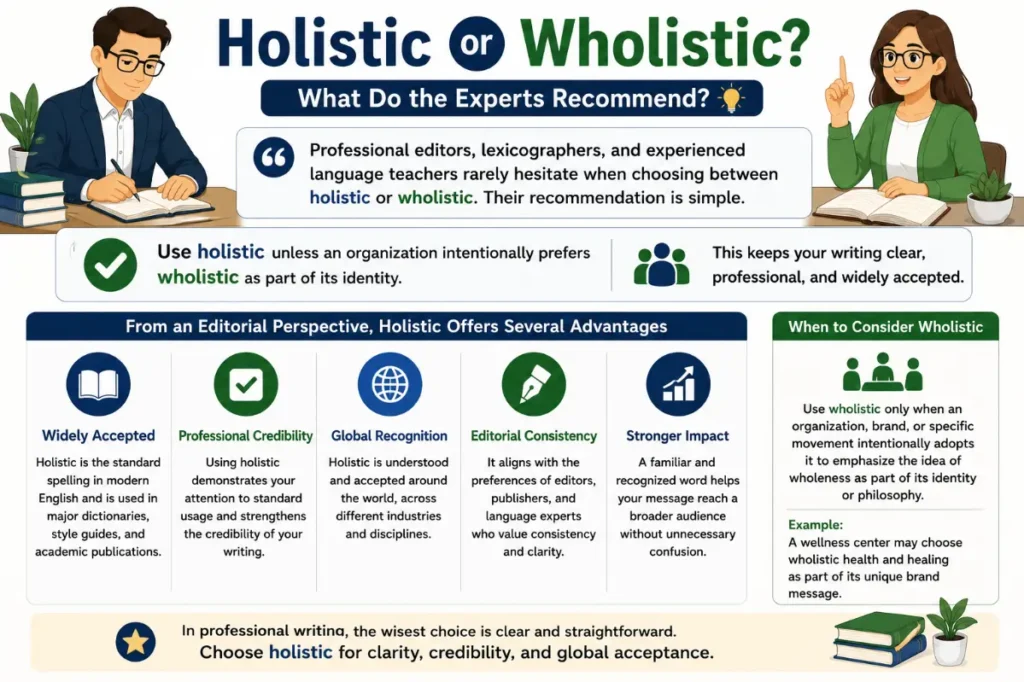 Holistic or Wholistic Expert Language Insight