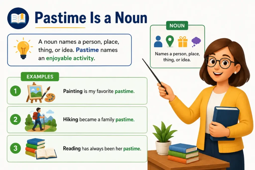 Passtime or Pastime Grammar Rules