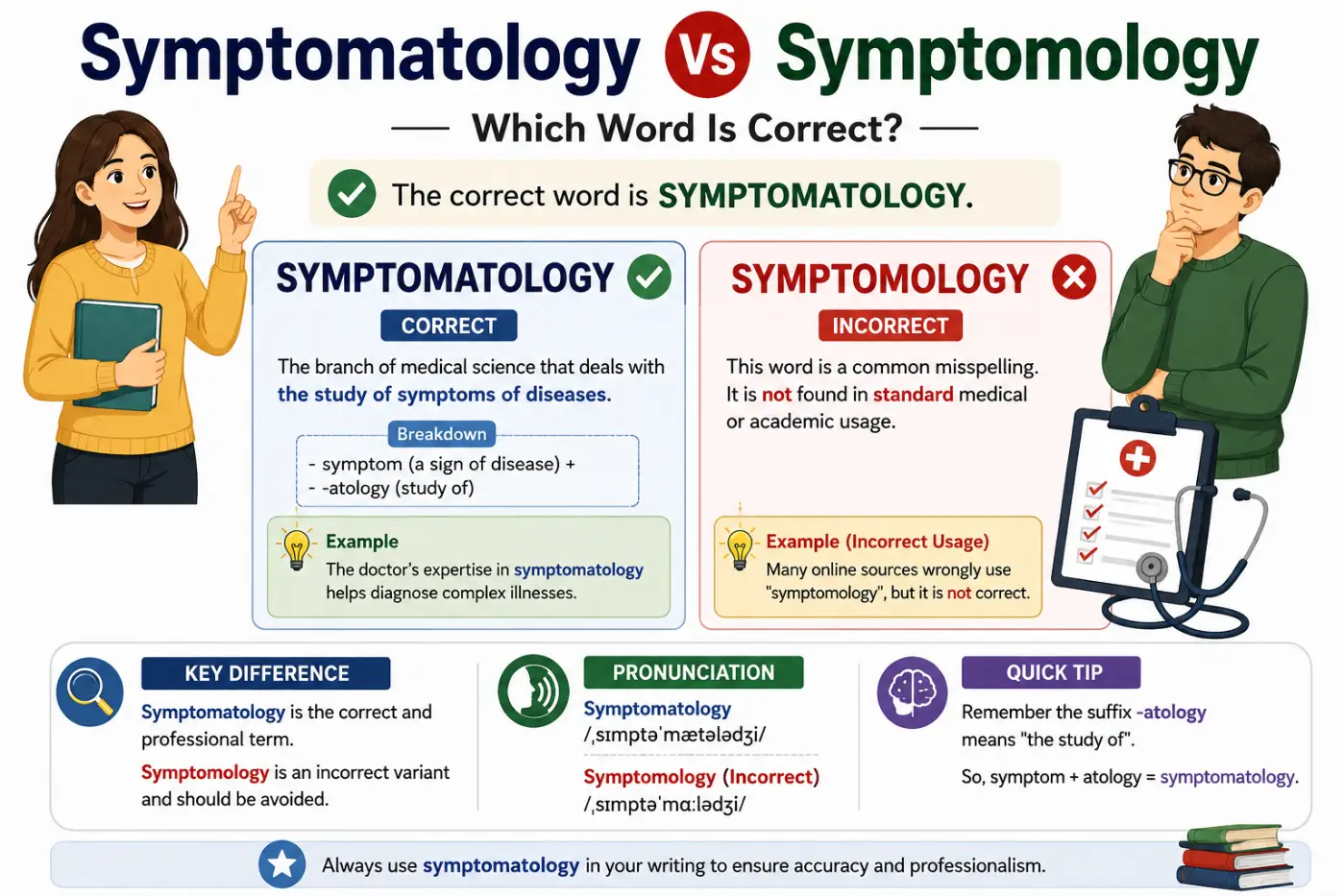 Symptomatology Vs Symptomology Which Word Is Correct