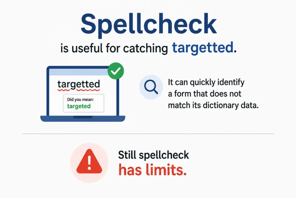 Why Spellcheck Matters But Should Not Be Your Only Guide