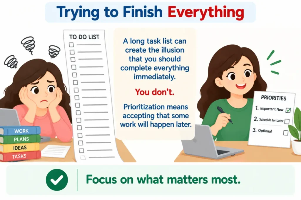 Common Mistakes People Make Under Work Pressure