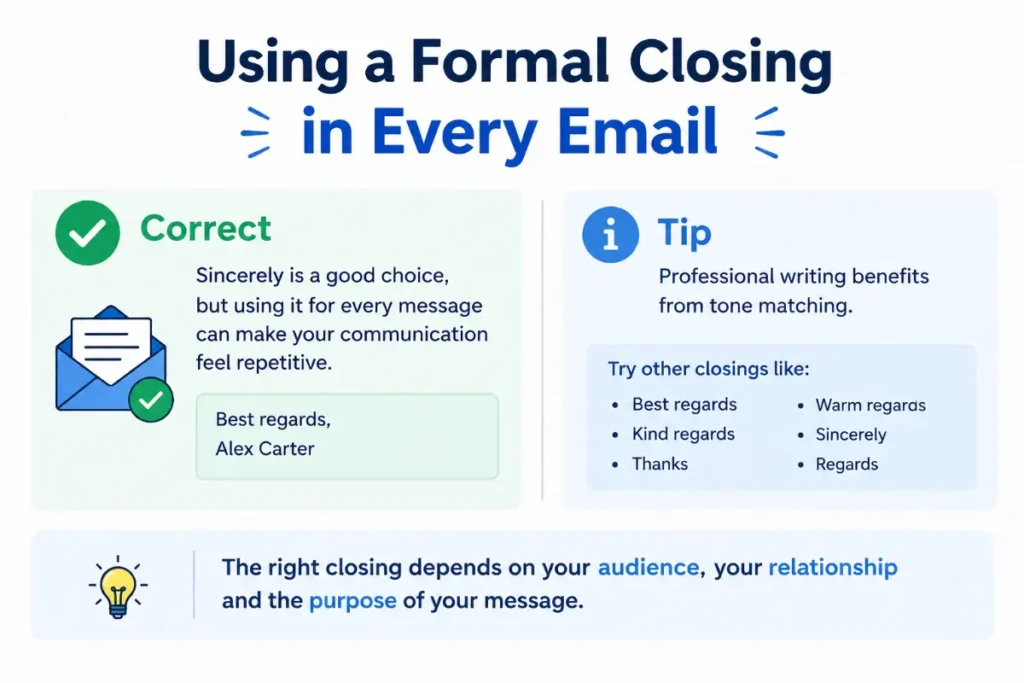 Common Mistakes With Email Sign Offs