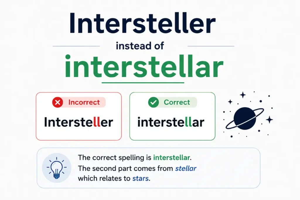 Common Spelling Mistakes