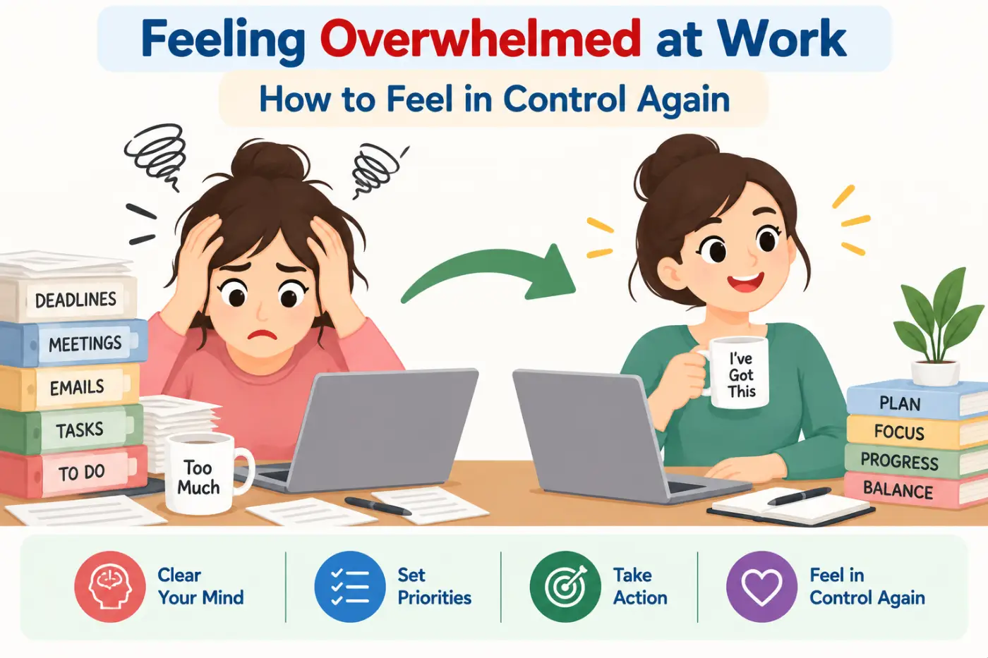 Feeling Overwhelmed at Work How to Feel in Control Again
