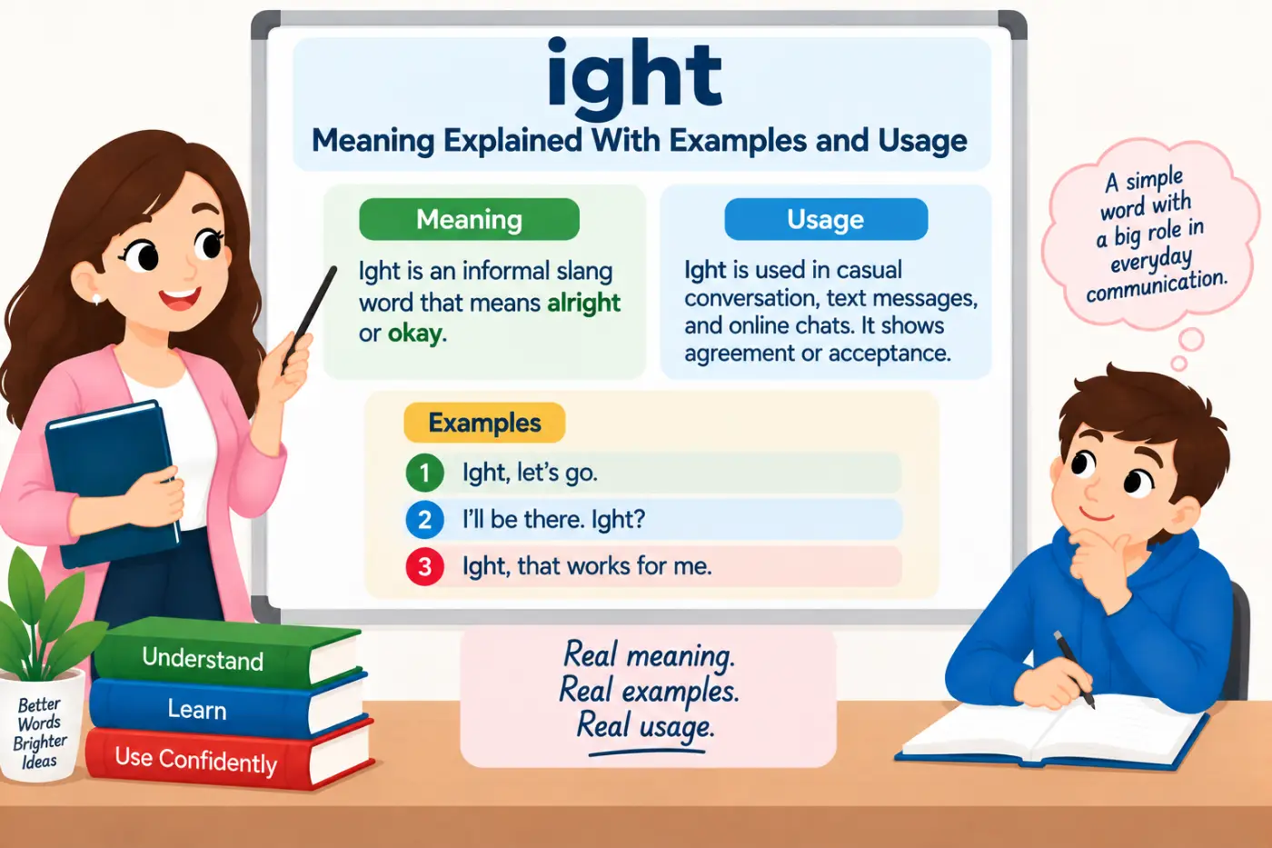 ight meaning Explained With Examples and Usage