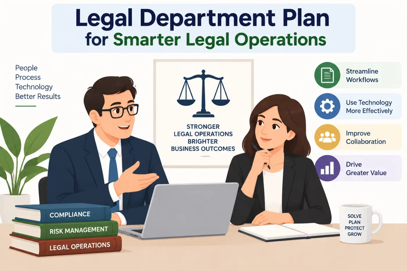 legal department plan for smarter legal operations