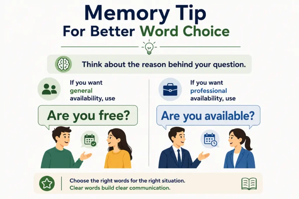 Memory Tip For Better Word Choice