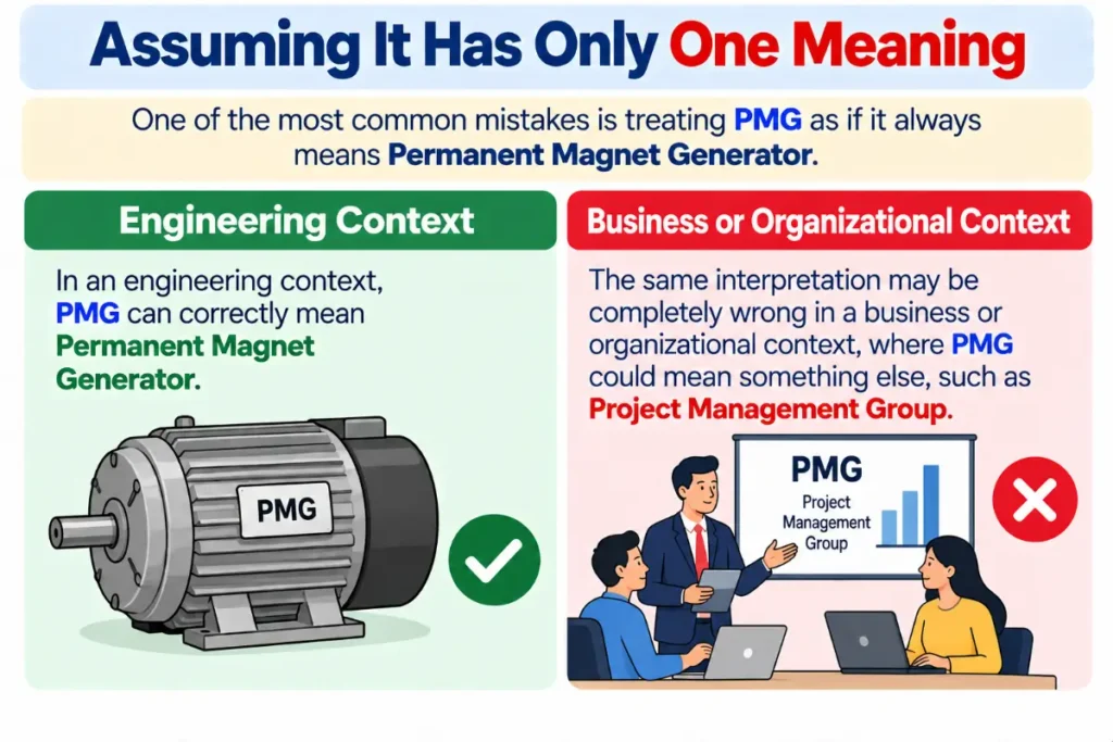 Common Mistakes With PMG